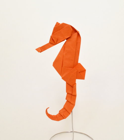 Origami Seahorse by Joseph Hwang on giladorigami.com