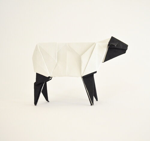 Origami Sheep by Joseph Hwang on giladorigami.com