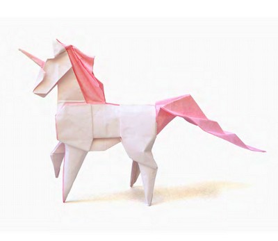 Origami Unicorn by Joseph Hwang on giladorigami.com