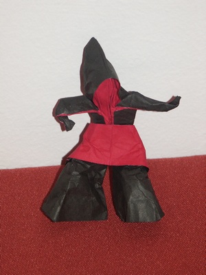 Origami Warrior by Gilad Naor on giladorigami.com