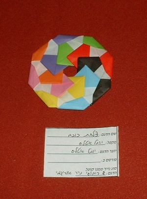 Origami Star dish by Yuval Atlas on giladorigami.com