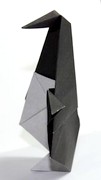 Origami Penguin by Akiko Ishikawa on giladorigami.com