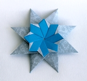 Origami Star corona grande by Maria Sinayskaya on giladorigami.com