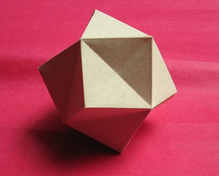 Origami Stellated octahedron by John Montroll on giladorigami.com
