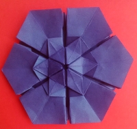 Origami Shielded star by Jorge E. Jaramillo on giladorigami.com