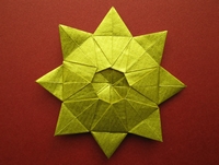 Origami Sun by Jorge E. Jaramillo on giladorigami.com