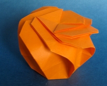 Origami Vortex box by Jorge E. Jaramillo on giladorigami.com