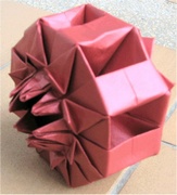 Origami Water wheel by Fred Rohm on giladorigami.com