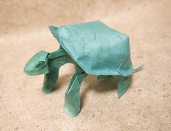 Origami Tortoise by Nguyen Hung Cuong on giladorigami.com