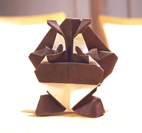 Origami Gomba by Nicolas Gajardo Henriquez on giladorigami.com