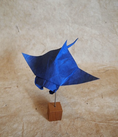 Origami Manta ray by Satoshi Kamiya on giladorigami.com