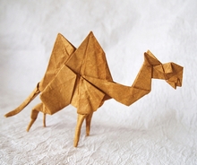 Origami Camel by Tsuchida Kohei on giladorigami.com