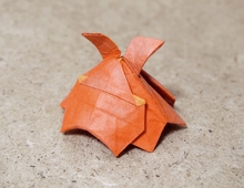 Origami Flapjack octopus by Nakai Tsutomu on giladorigami.com