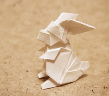 Origami Rabbit by Nakamura Kaede on giladorigami.com