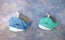 Origami Whale by Kobayashi Hiroaki on giladorigami.com