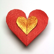 Origami Heart in heart by Andrey Lukyanov on giladorigami.com