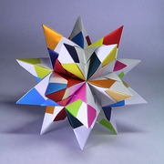 Origami Stiletto star by Maria Sinayskaya on giladorigami.com