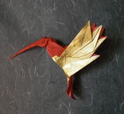 Origami Hummingbird by Alexander Kurth on giladorigami.com