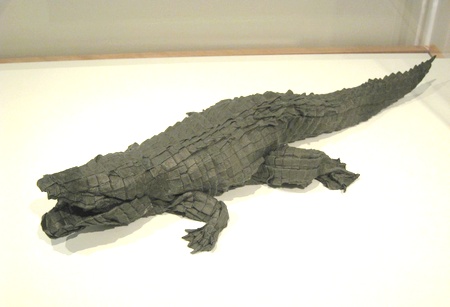 Origami Alligator - American by Michael G. LaFosse on giladorigami.com