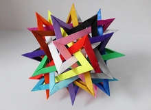 Origami 16 triangles by Byriah Loper on giladorigami.com