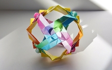 Origami Aconcagua kusudama by Byriah Loper on giladorigami.com
