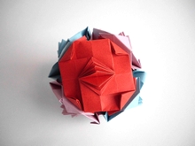 Origami Array cube by Byriah Loper on giladorigami.com