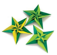 Origami Compass star by Ekaterina Lukasheva on giladorigami.com