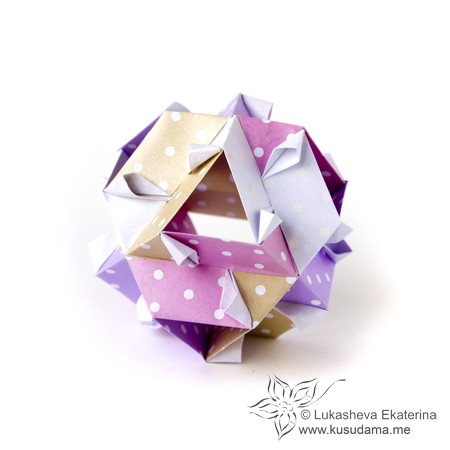 Origami Coquette by Ekaterina Lukasheva on giladorigami.com