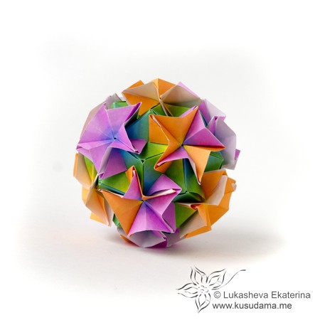 Origami Lyrica by Ekaterina Lukasheva on giladorigami.com
