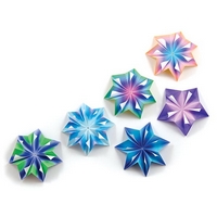 Origami Windflower stars by Ekaterina Lukasheva on giladorigami.com