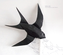 Origami Swallow by Sipho Mabona on giladorigami.com