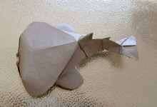 Origami Electric ray by Nguyen Ngoc Vu on giladorigami.com