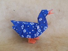 Origami Duck by Stephen Weiss on giladorigami.com