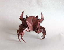 Origami Crab by Akira Yoshizawa on giladorigami.com
