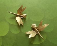 Origami Dragonfly by Akira Yoshizawa on giladorigami.com