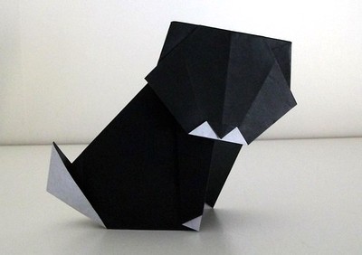 Origami Kitten by Francesco Mancini on giladorigami.com