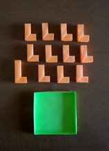 Origami L puzzle by Francesco Mancini on giladorigami.com