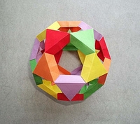 Origami Jitterbug by Tung Ken Lam on giladorigami.com