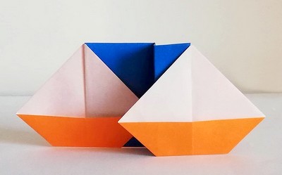 Origami Match race by Francesco Mancini on giladorigami.com