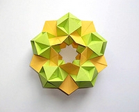Origami Stargate by David Mitchell on giladorigami.com