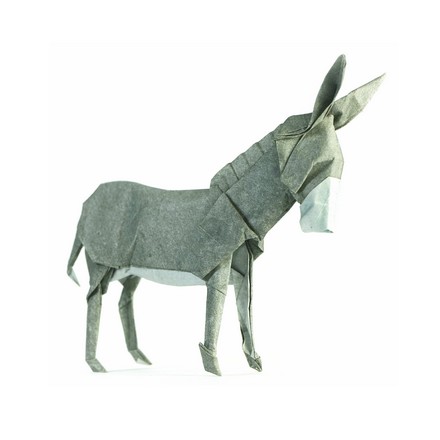 Origami Donkey by Peter Buchan-Symons on giladorigami.com