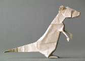 Origami Meerkat - Suricate by Lionel Albertino on giladorigami.com
