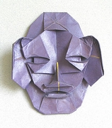 Origami Mask by Klaus Dieter Ennen on giladorigami.com