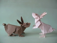 Origami Rabbit by Ronald Koh on giladorigami.com
