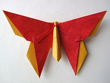 Origami Butterfly - Jane Winchell by Michael G. LaFosse on giladorigami.com
