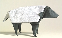 Origami Sheep by Stephen O