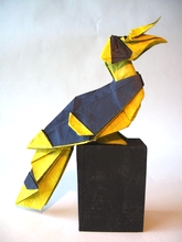 Origami Great hornbill by Quentin Trollip on giladorigami.com