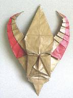 Origami Mask by Valentin Vaquero on giladorigami.com