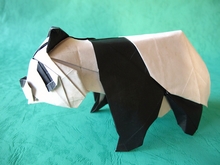 Origami Panda by Yoo Tae Yong on giladorigami.com