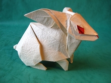 Origami Rabbit by Yoo Tae Yong on giladorigami.com